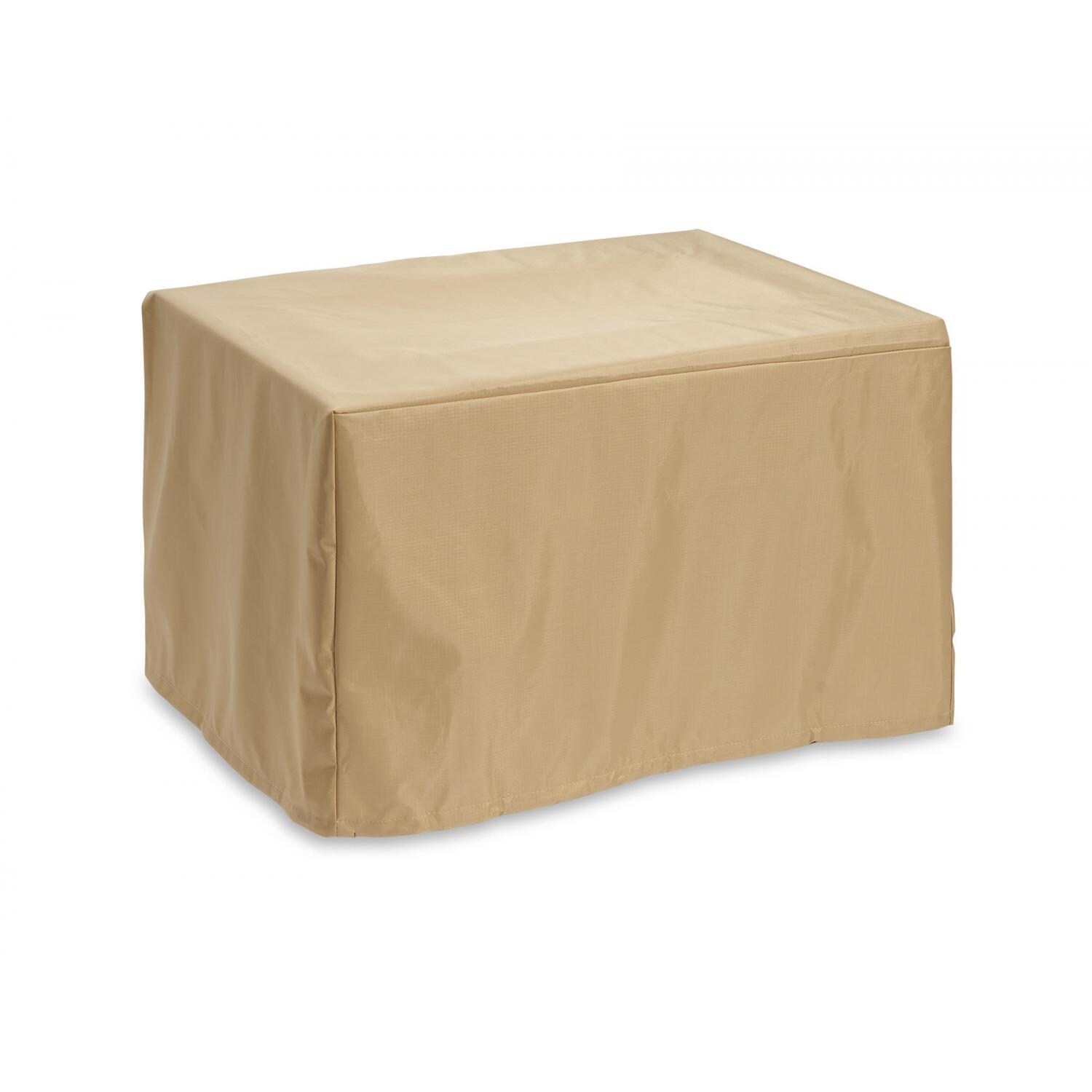 The Outdoor GreatRoom Company 37-Inch Rectangular Polyester Ripstop Fire Pit Table Cover - Tan - CVR3727