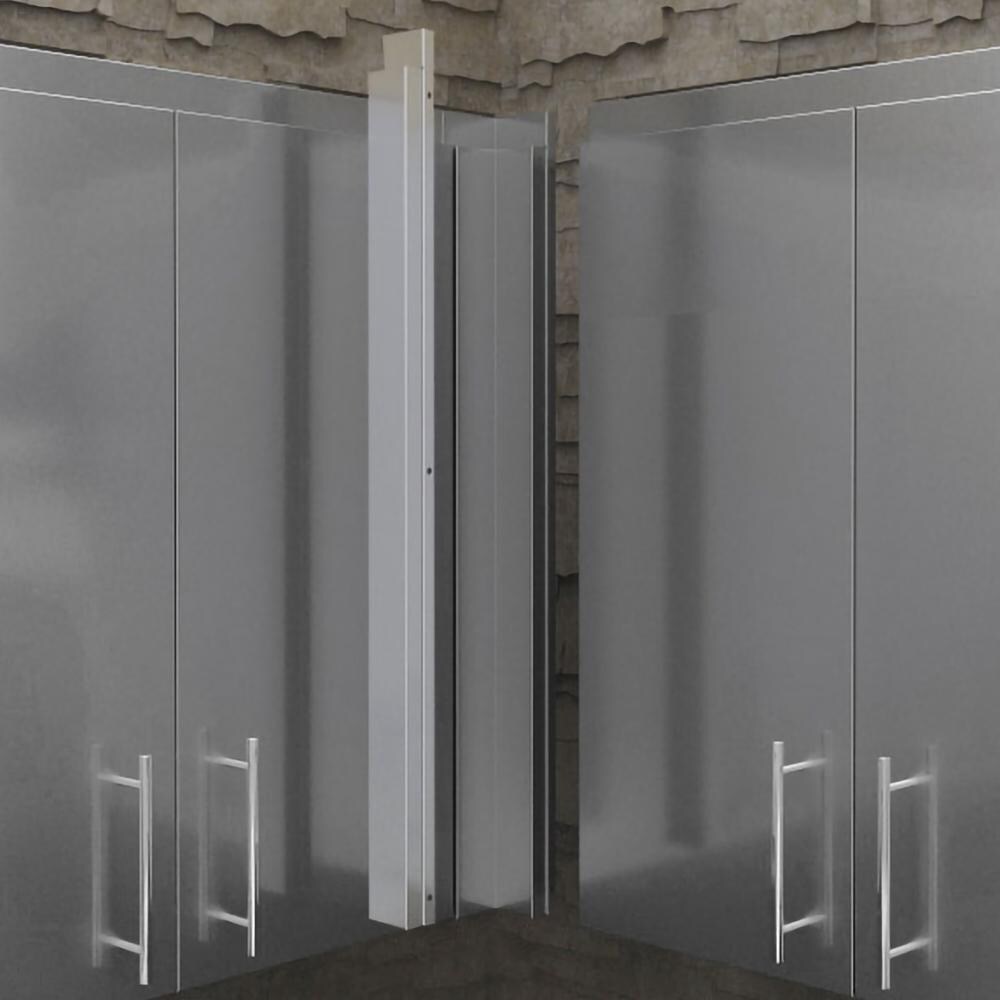 Sunstone SWC3SPF 3-in Outdoor Kitchen Wall Cabinet Spacer Panel - Installs Between Cabinets To Fill Gaps & Conceal Wiring - White Background thumbnail