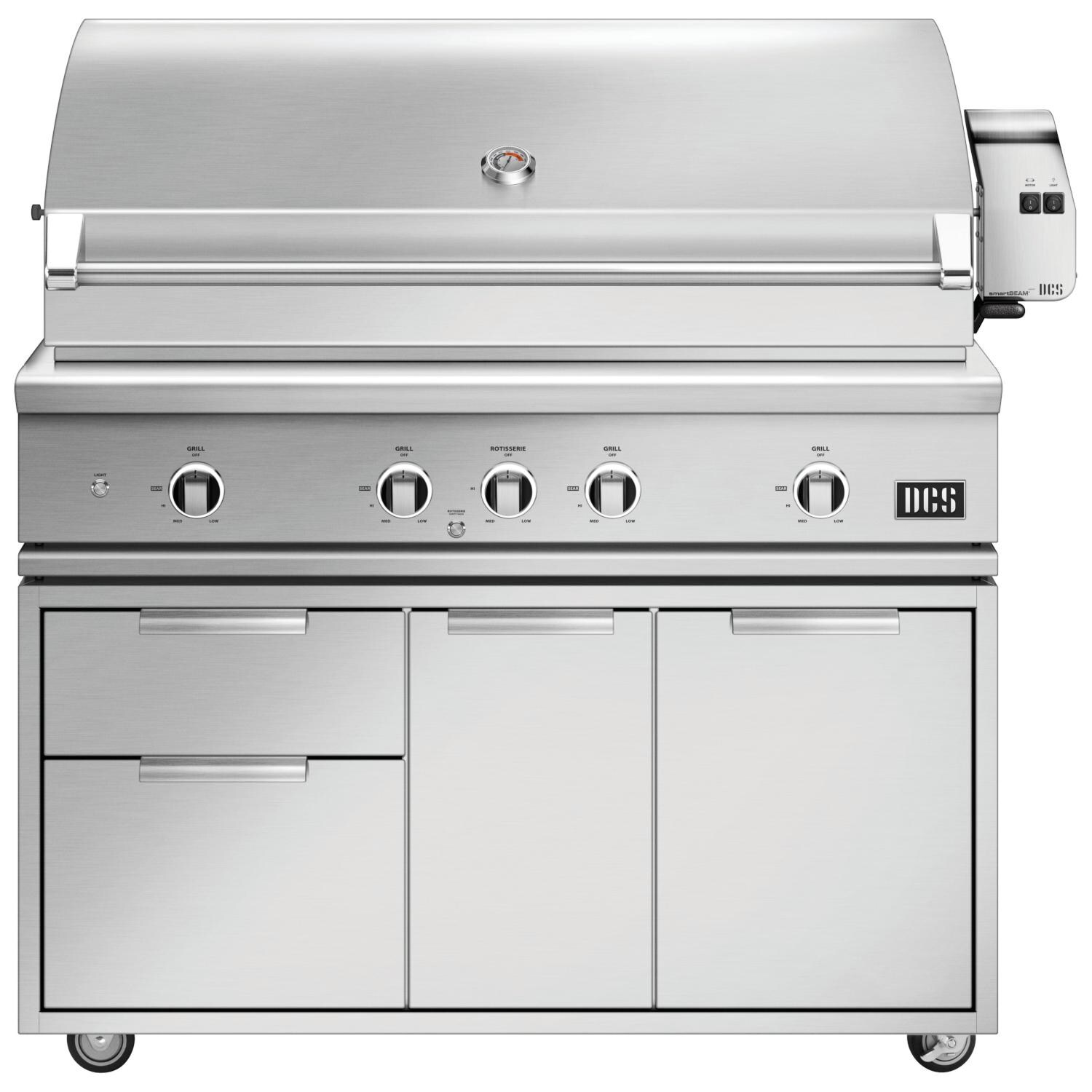DCS Series 9 48-in Natural Gas Grill With Rotisserie