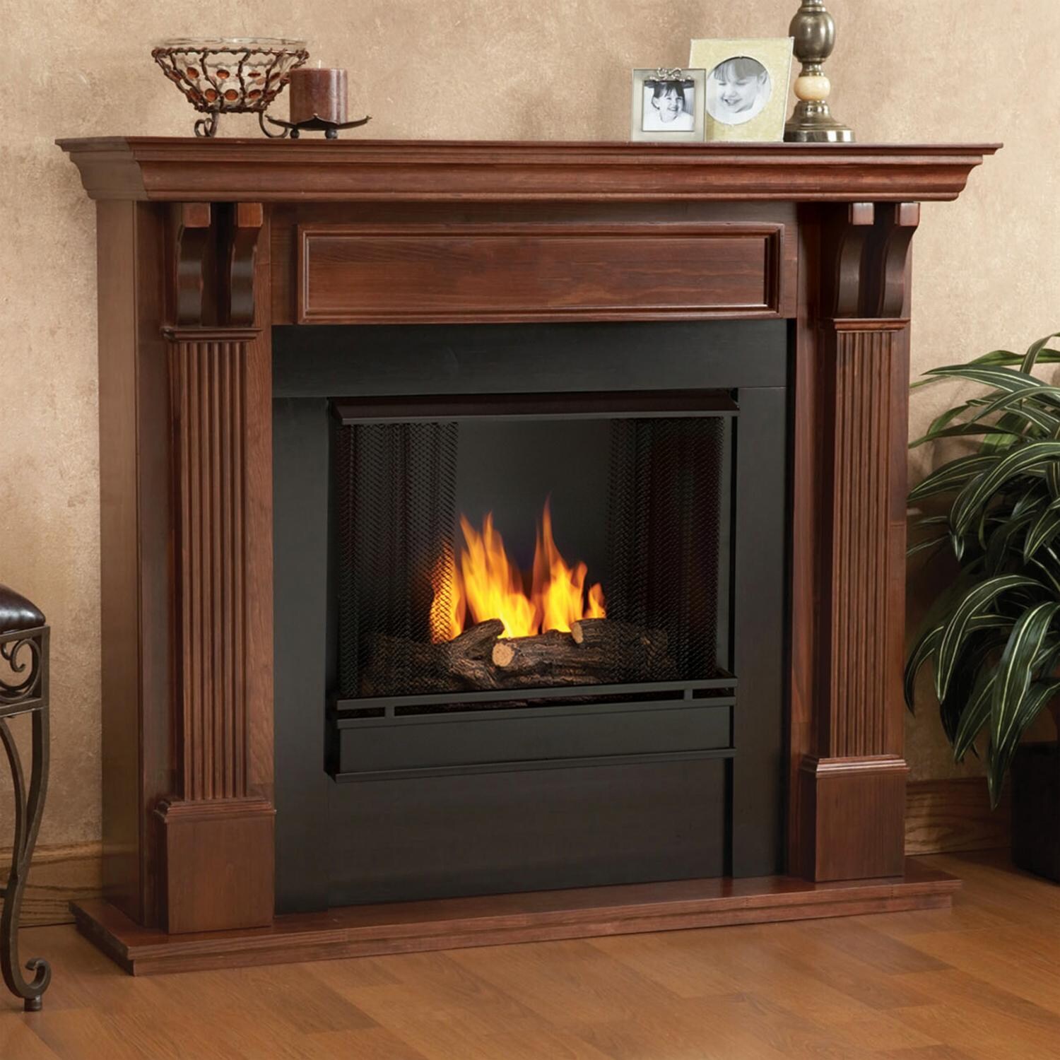 Real Flame Ashley 48-Inch Gel Fireplace - Shown Installed in Room thumbnail