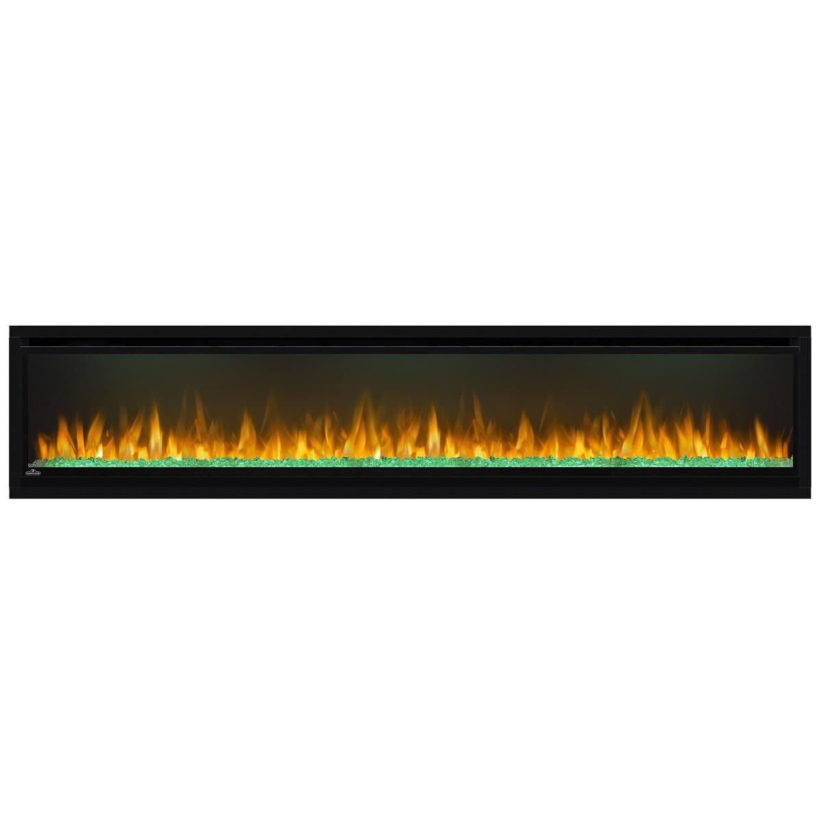 Napoleon NEFL74CHD 74-Inch Alluravision Deep Wall Mount Electric Fireplace - Green Embers - Orange Flames thumbnail