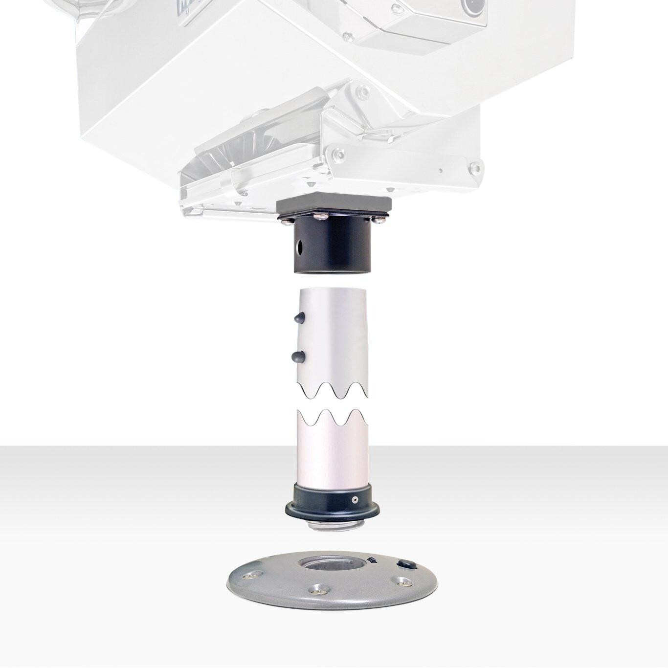 Magma T10-185 Double Locking Stowable Pedestal Mount - Installation thumbnail