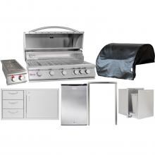 Blaze 7-Piece 40-Inch Propane Gas Outdoor Kitchen Package image