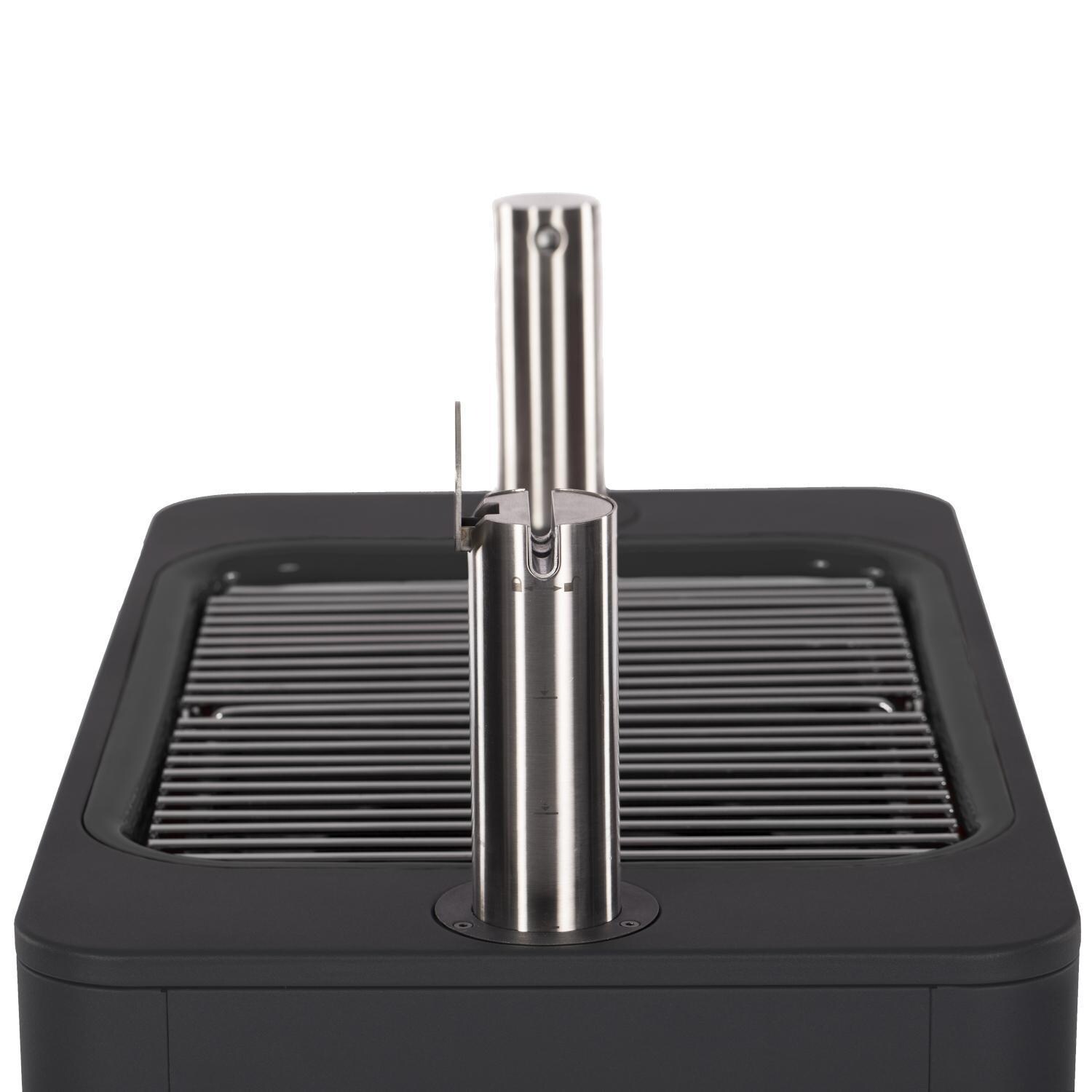 Everdure HBCE1BBSUS FUSION 29-Inch Charcoal Grill w/ Rotisserie & Electronic Ignition - Matte Black - Rotisserie Holders - Detail thumbnail