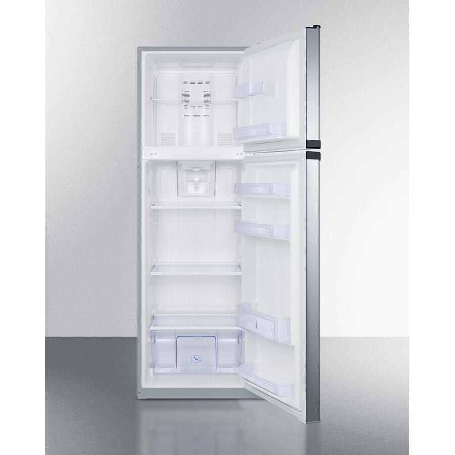 Summit 22-Inch 8.8 Cu. Ft. Freestanding Top Freezer Apartment Refrigerator - Open View thumbnail