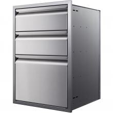 Memphis Grills 21-Inch Triple Access Drawer With Soft Close - VGC21DB3 image