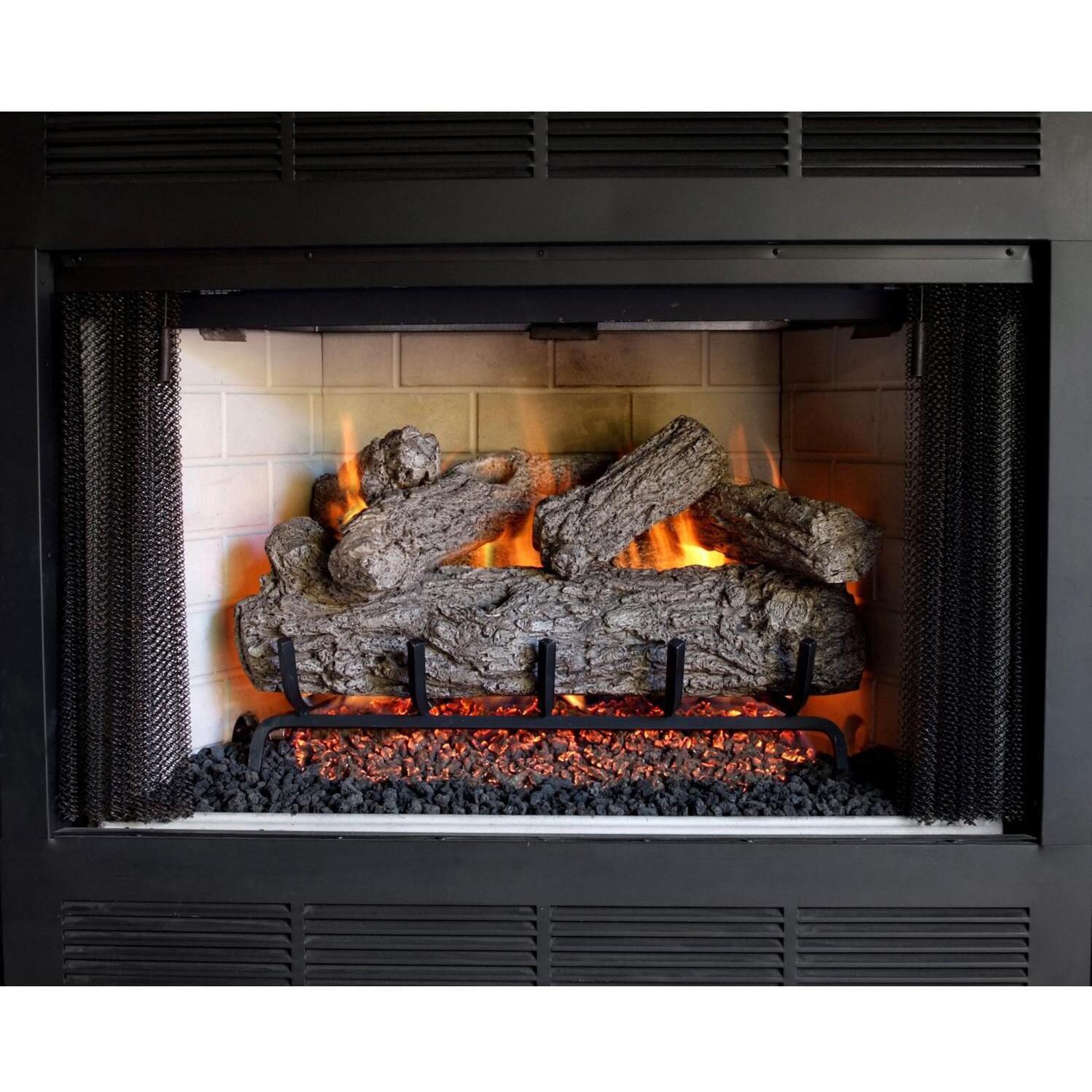 Peterson Rustic Oak - Fireplace thumbnail