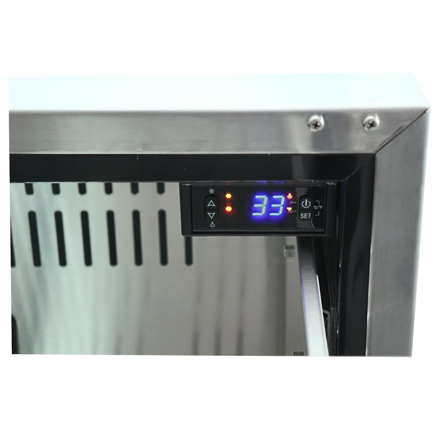 RCS REFR4 24-Inch 5.2 Cu. Ft. Outdoor Rated Dual Drawer Compact Refrigerator - Digital Themostat thumbnail