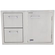 Lion 33-Inch Access Door & Double Drawer Combo image