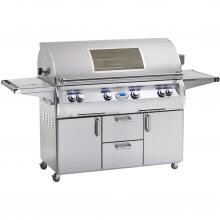 Fire Magic Echelon Diamond E1060s 48-Inch Propane Gas Grill With Single Side Burner, One Infrared Burner & Magic View Window - E1060s-4L1P-62-W image