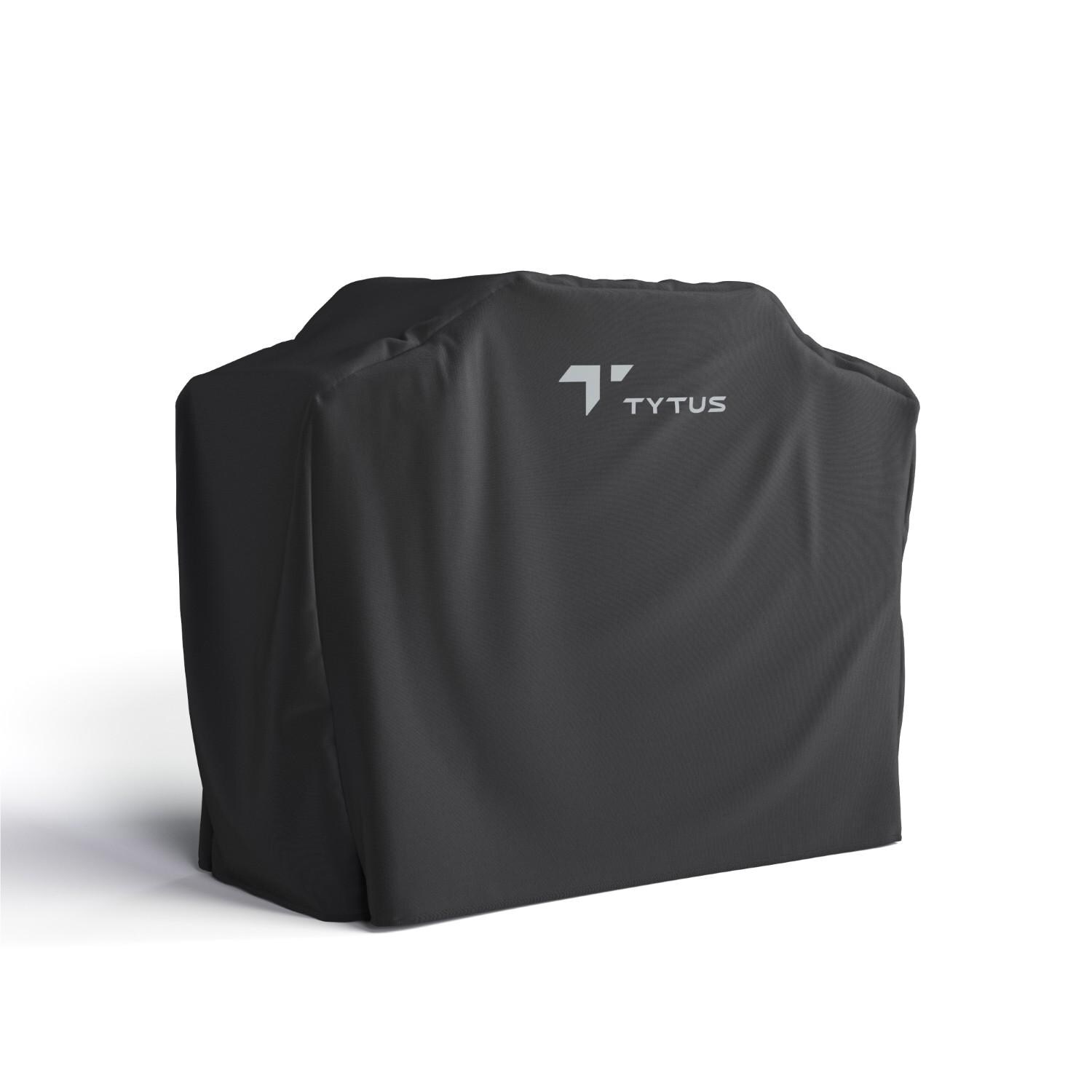 TYTUS TYT-ACC-TCC Emberwood Cover for Grill w/ Prep Cart and Grill - Angled View - White Background thumbnail