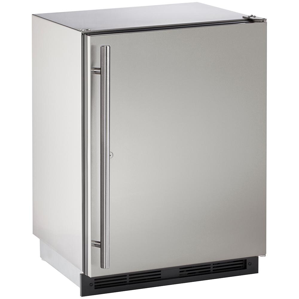 ULine 24Inch 5.2 Cu. Ft. Outdoor Rated Compact Refrigerator With Lock