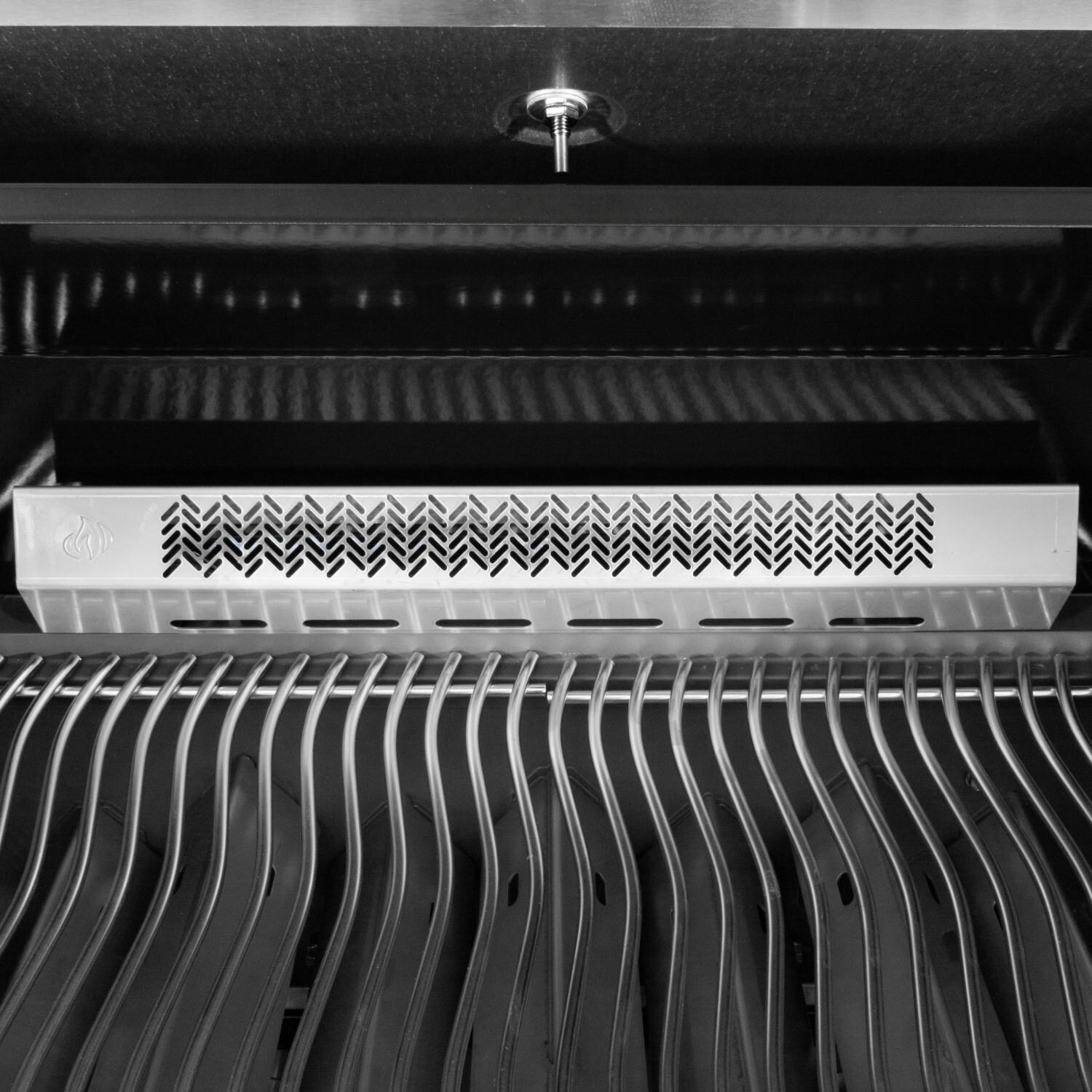 Napoleon P500RBPSS-3 (2019) Prestige 500 Propane Gas Grill with Infrared Rear Burner - Stainless Steel Wave Cooking Grids thumbnail