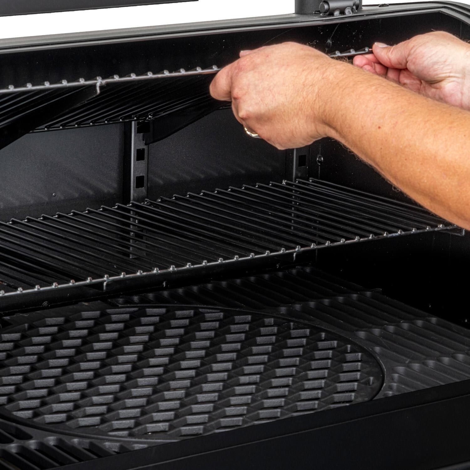 Oklahoma Joe's 21202125 Anthem Series Rider DLX Limited Pellet Grill - Adjustable Racks thumbnail