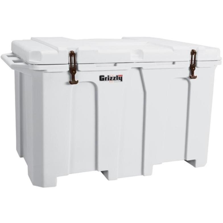 Grizzly Coolers 400 Quart Ice Chest White BBQGuys