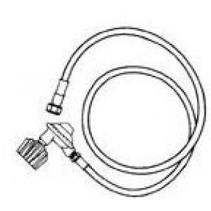 Weber Propane Hose W/ QCC-I Adaptor 80012