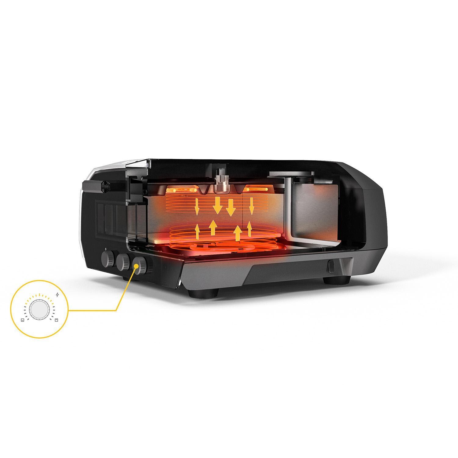 Ooni UU-P12700 Volt 12 Electric Pizza Oven - Balanced Heat Distribution thumbnail