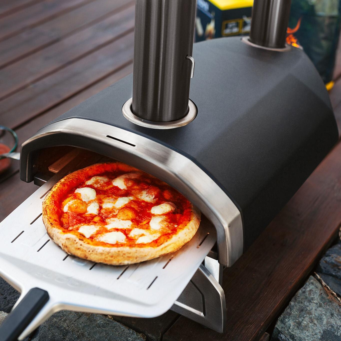 Ooni - UU-P0AD00 - Fyra 12 Wood Pellet Portable Outdoor Pizza Oven - Top View thumbnail
