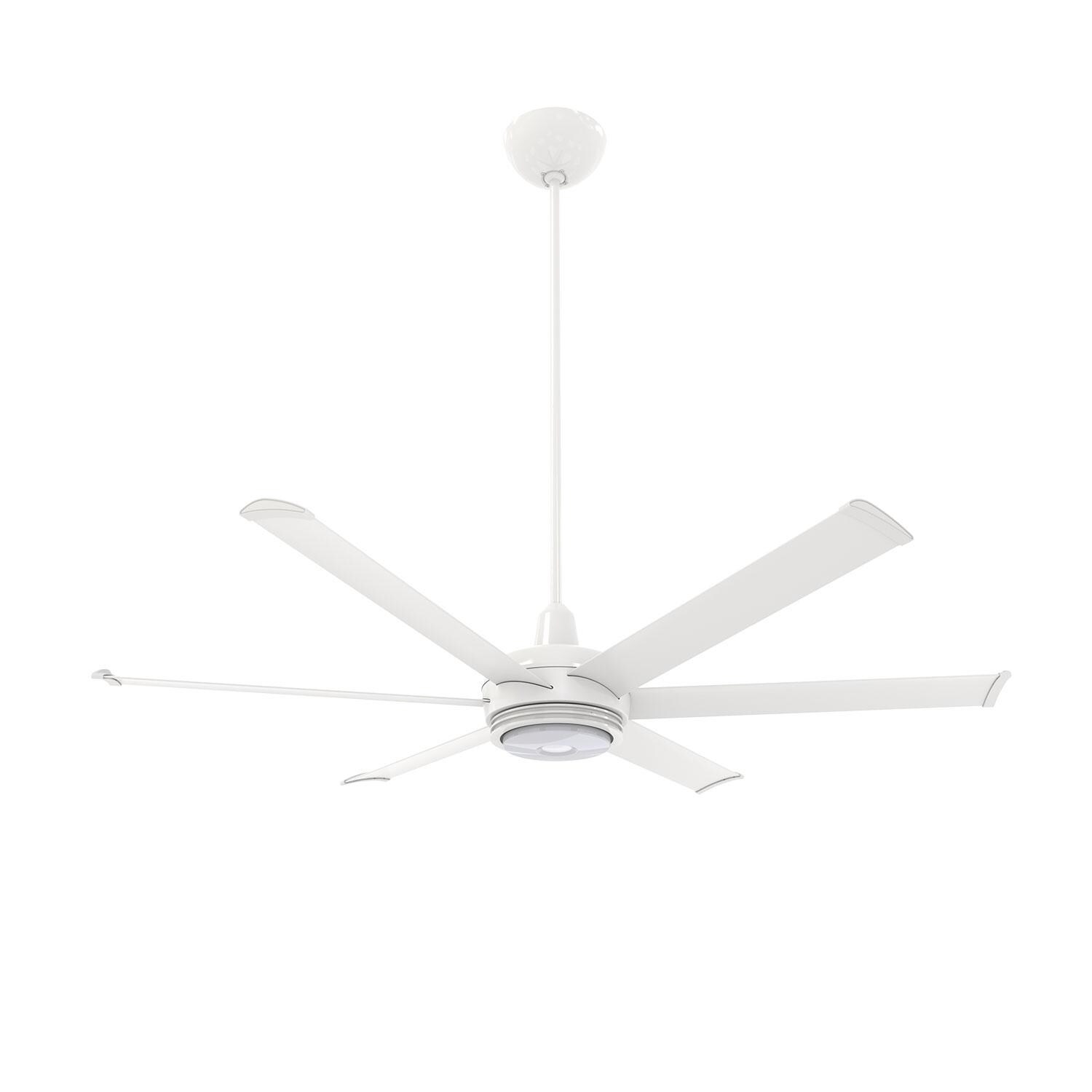 Big Ass Fans MK-ES62-052306A787I32S2 60-Inch es6 Ceiling Fan Kit Universal Mount W/ 32-Inch Ext Tube & LED White - W/ Light (Sold Seperately) thumbnail