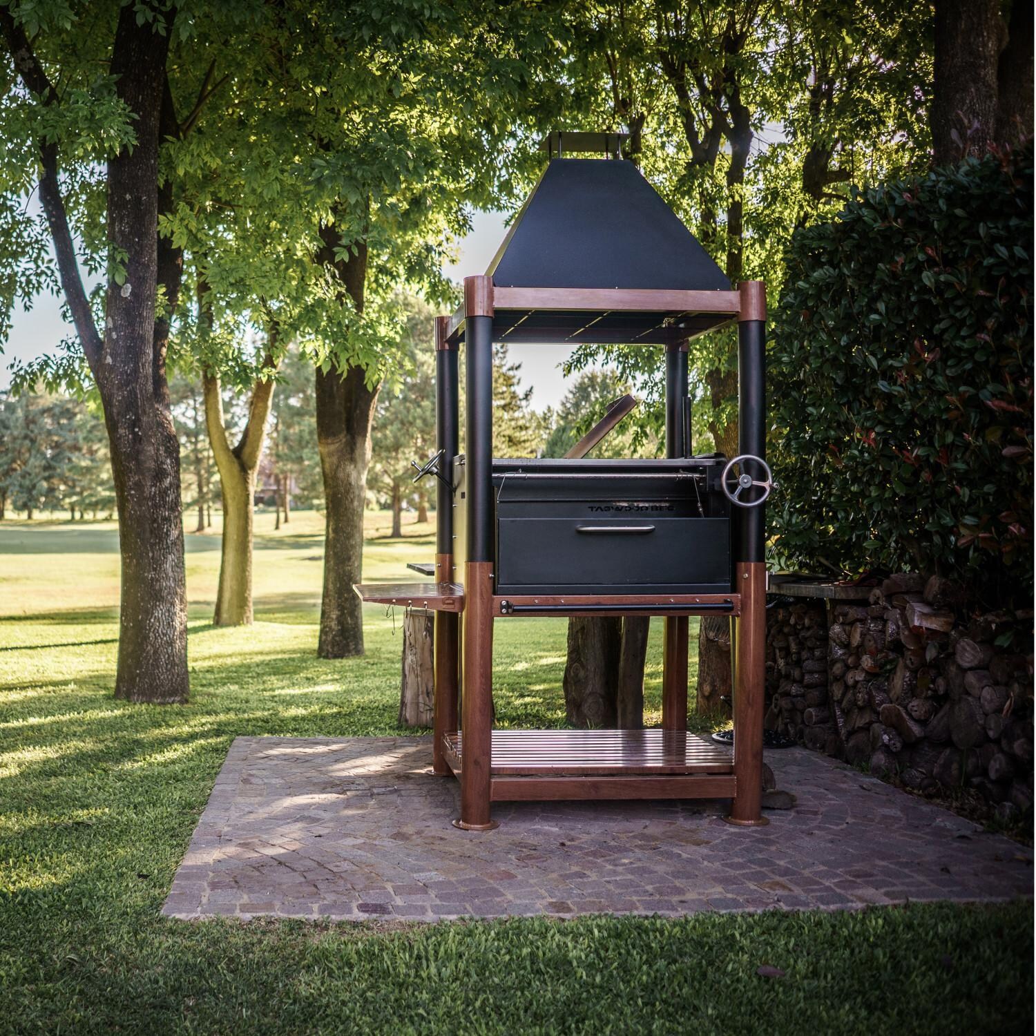 Tagwood BBQ Beast Argentine Wood Fire & Charcoal Grill - BBQ02SI