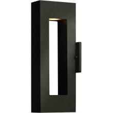 Hinkley Lighting Atlantis Two Light 16-Inch LED Dark Sky Outdoor Wall Light - Bronze - 1640BZ-LED