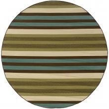 Oriental Weavers Montego 7.10 Ft. Round Indoor/Outdoor Rug - 6990I image