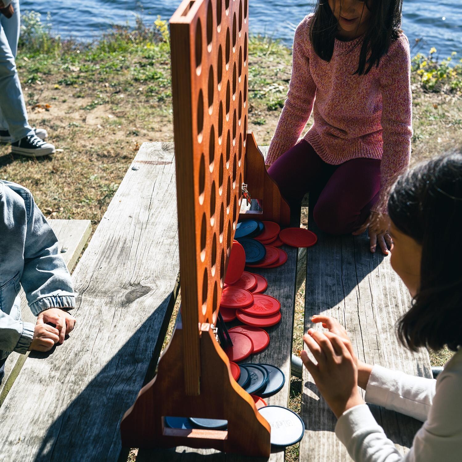 Elakai EGG4-00 Giant 4 in a Row - Kids Finishing Game - Lifestyle thumbnail