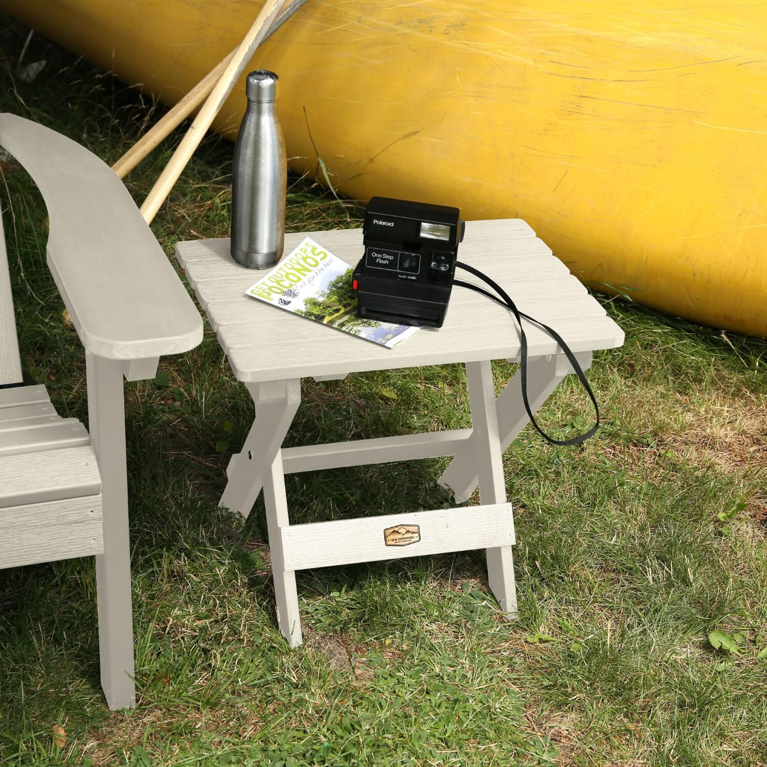 Lakeview The Charmville Folding Side Table - Whitewash