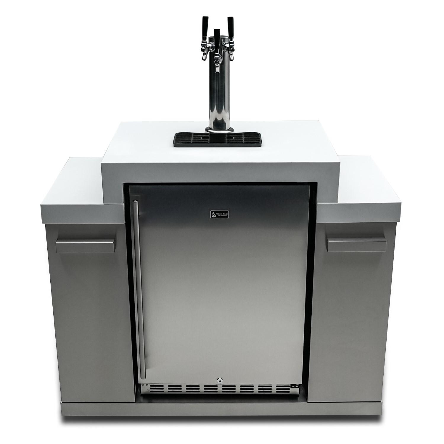 Mont Alpi - MA-KEG - Outdoor Rated Triple Tap Kegerator Cabinet Module thumbnail