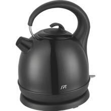 Sunpentown Electric Kettle Black Stainless 1.7 Liter Capacity Cordless - SK-1715B image