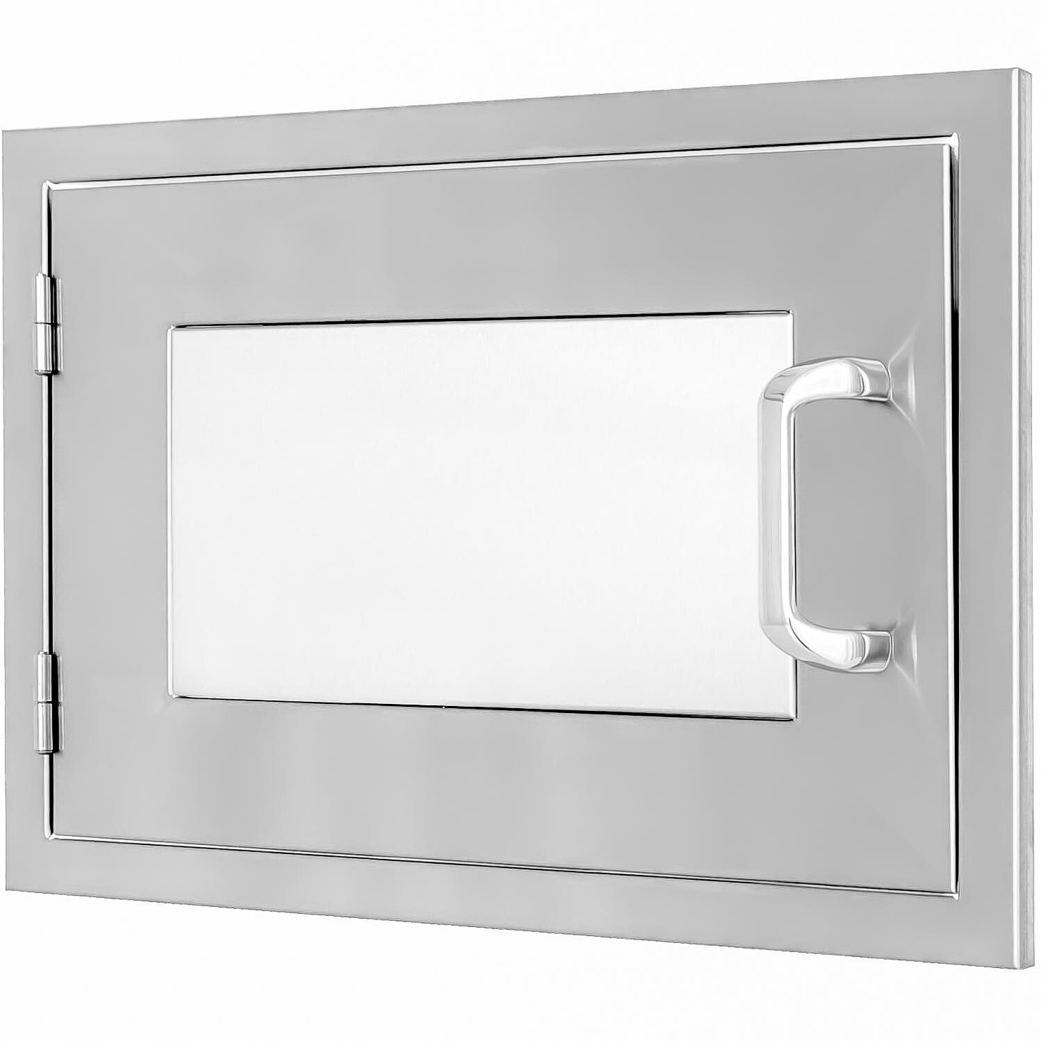 BBQGuys.com Kingston Panel Series Single Access Door - Angled View thumbnail