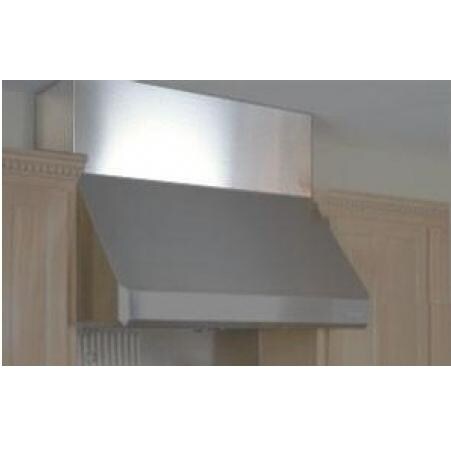 VentAHood 12Inch Duct Cover For 42Inch Wall Mount Hood WDC42 SS