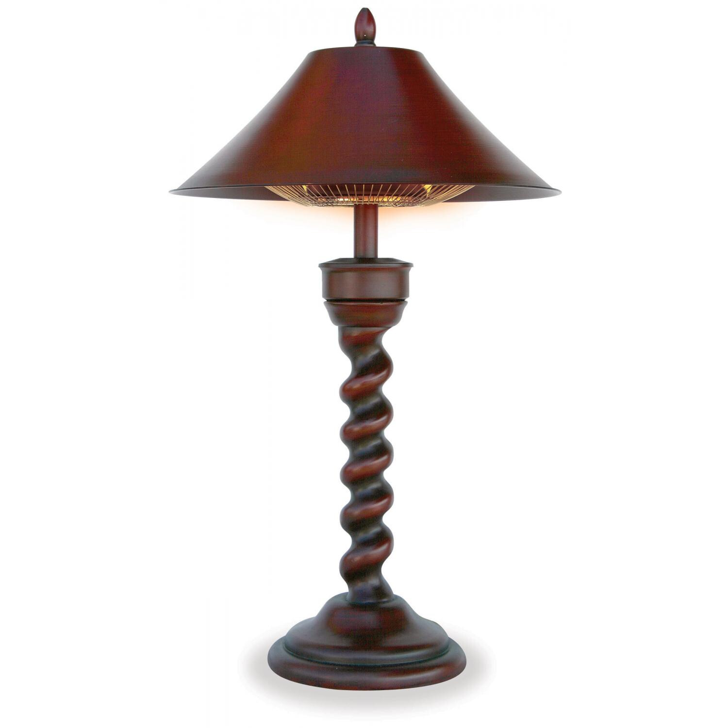 Endless Summer New Orleans 1200W Electric 37-Inch Tabletop Lamp Patio Heater - 120V - EWTR800SP