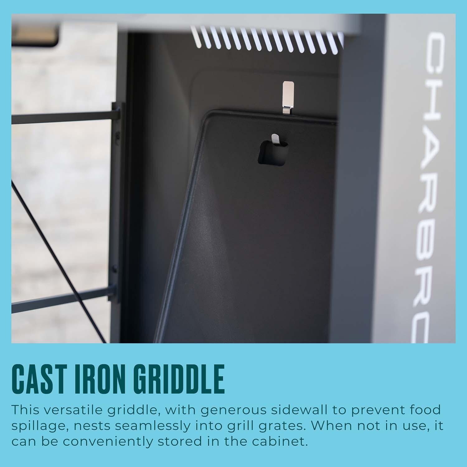 Charbroil 463286125 6-Burner Propane Grill - Grey & Stainless - Key Features - Detail thumbnail