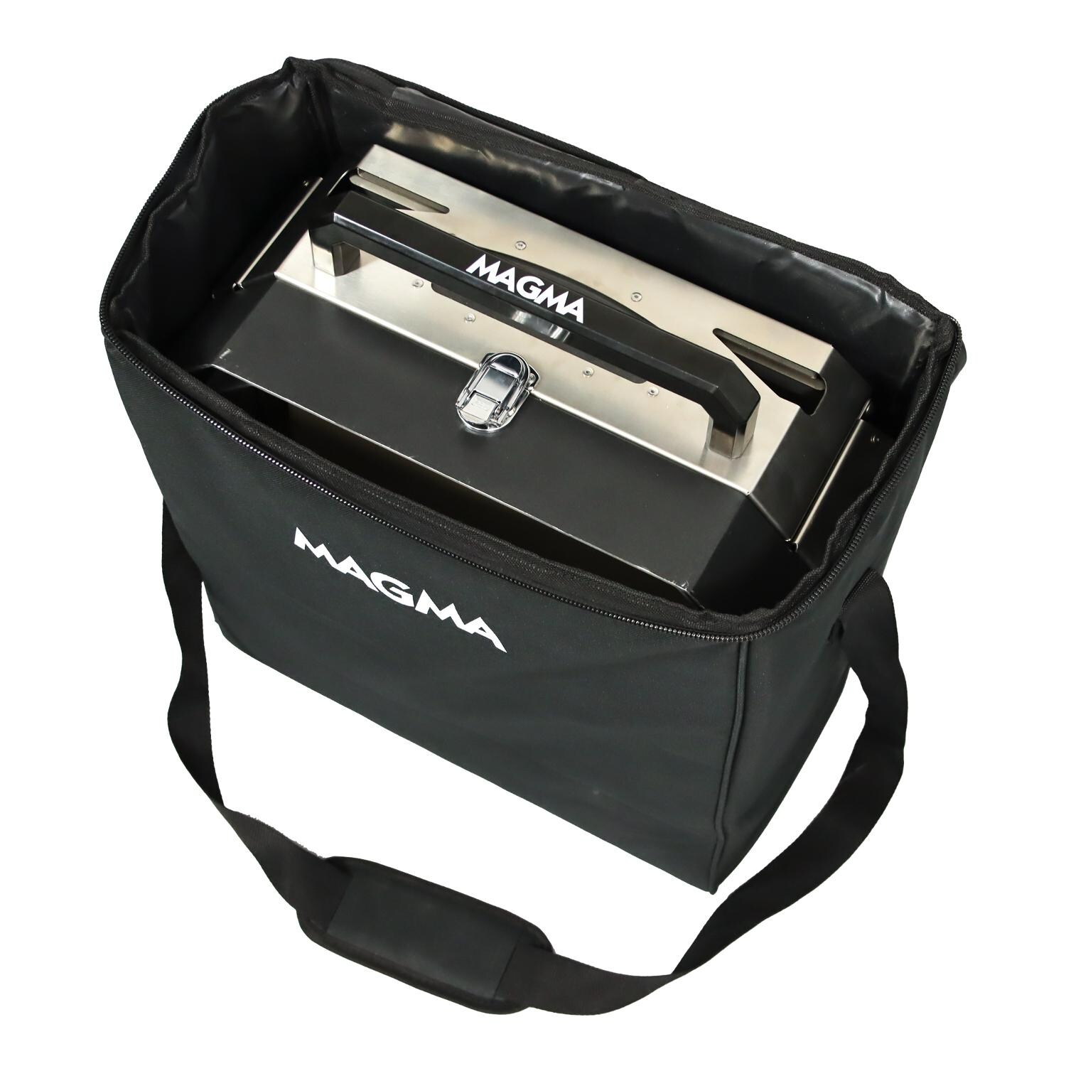 Magma CO10-291 Crossover Grill/Pizza Oven Padded Storage Case - Pizza Oven Top Being Stored thumbnail