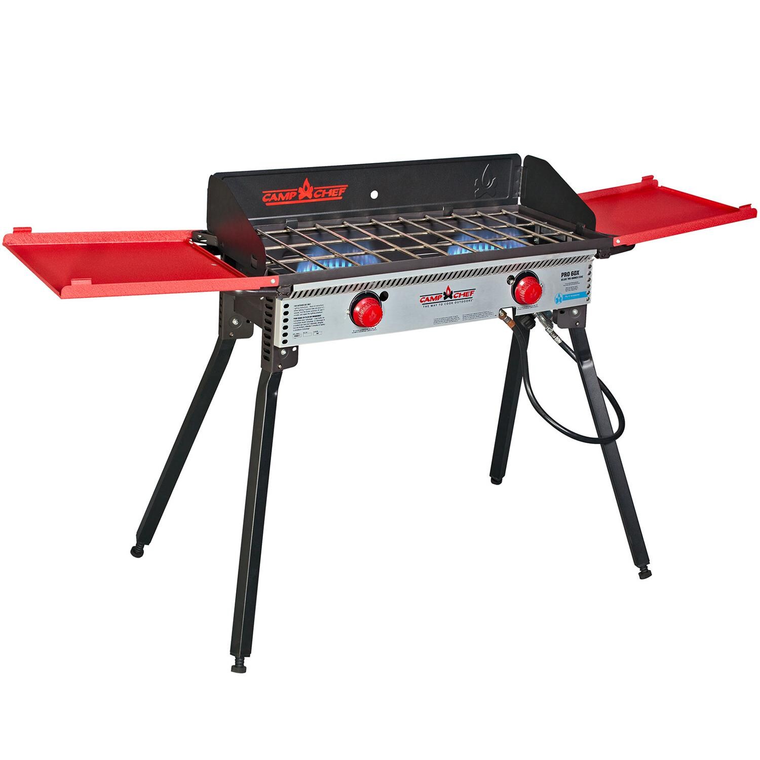 Camp Chef Pro 60X 2-Burner Portable Propane Gas Stove - PRO60X