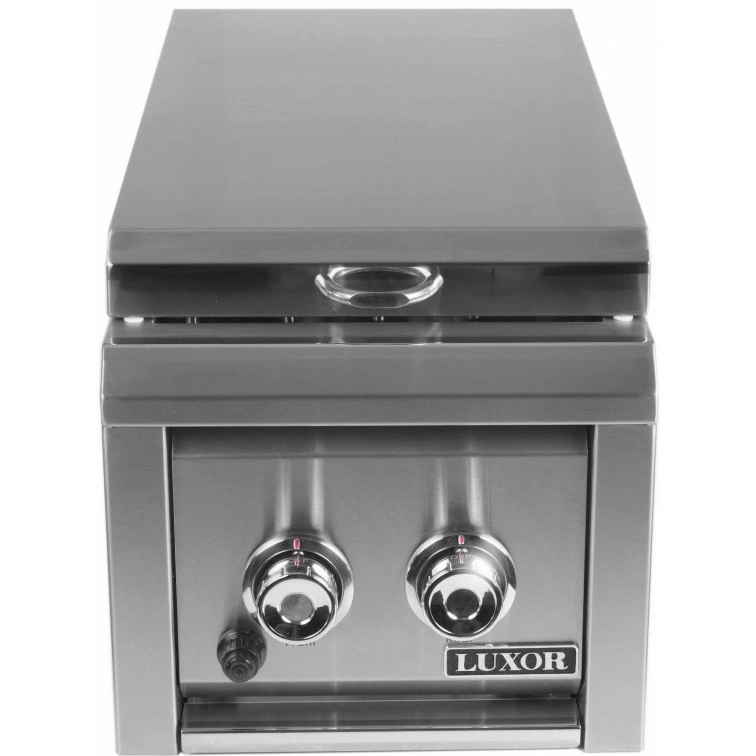 Luxor BuiltIn Propane Gas Double Side Burner AHTDSBLP BBQGuys