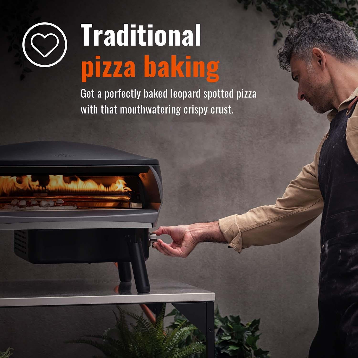 Witt Etna Fermo Propane Pizza Oven - Matte Graphite - 80650060
