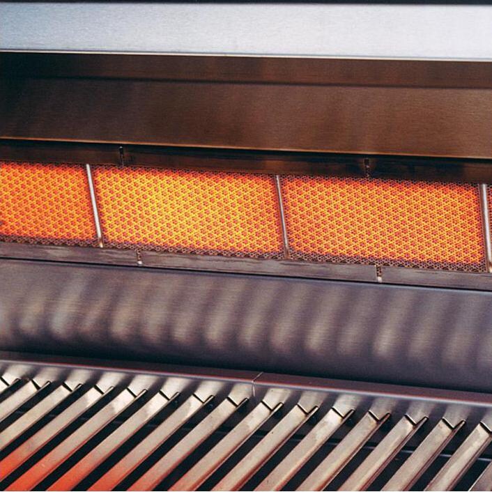 Luxor 54-Inch Built-In Gas Grill With One Infrared Burner & Rotisserie - Rear Rotisserie Burner thumbnail