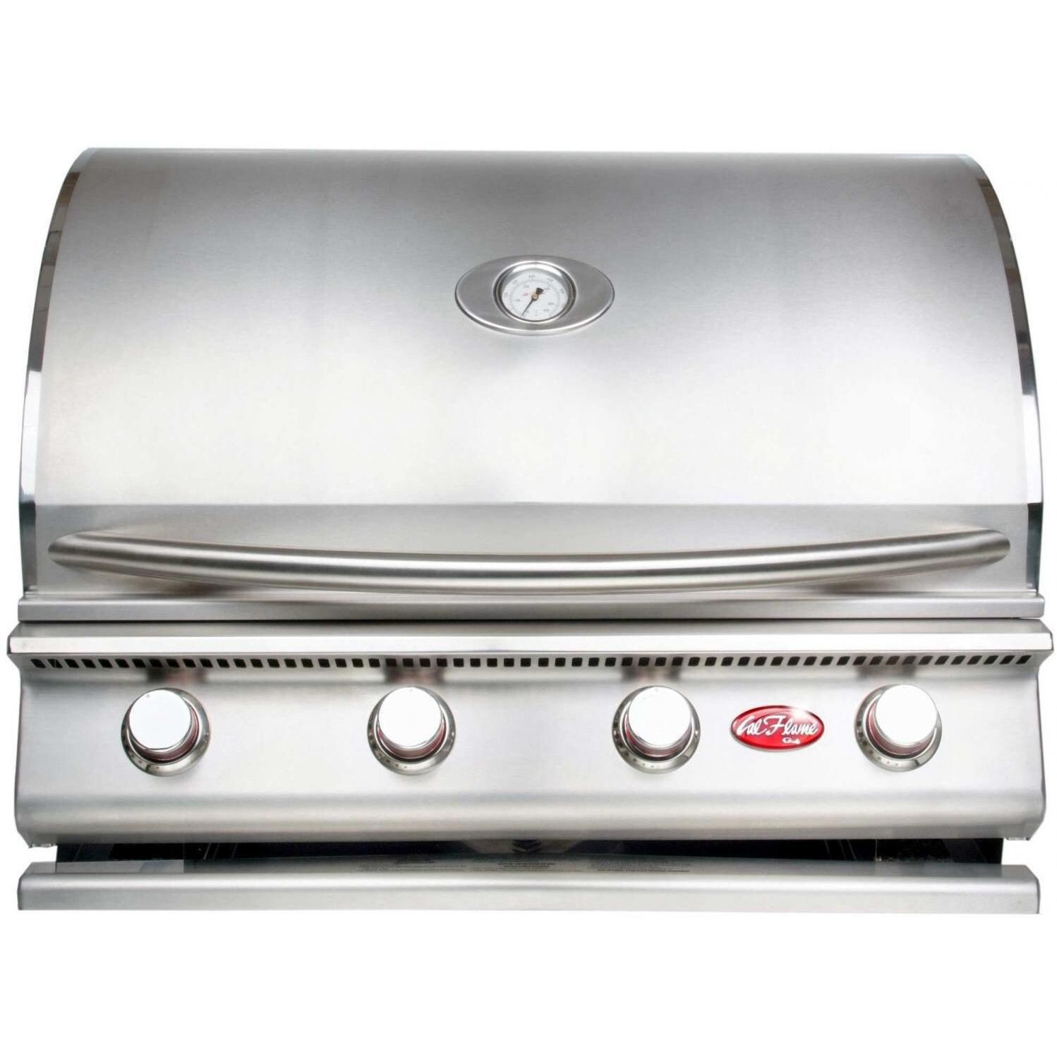 Cal Flame G4 4 Burner Propane Gas Grill - Front View thumbnail