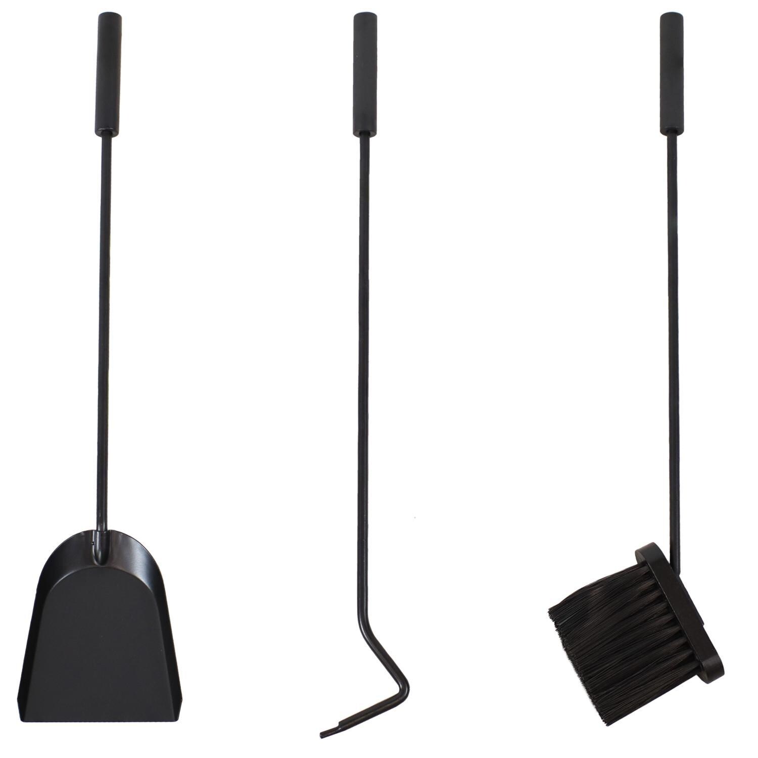 Ultimate Patio SC-GWC-463 Steel 4-Piece Fireplace Log Holder & Tool Set - Tools thumbnail