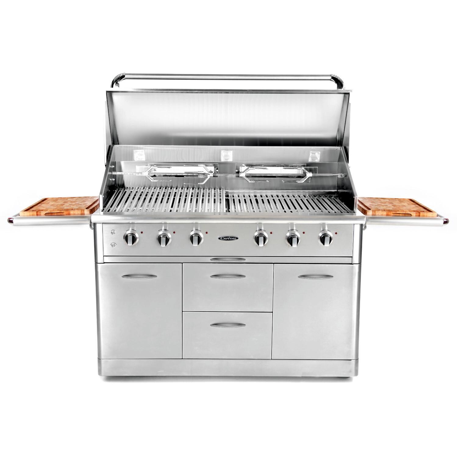 Capital Precision 52Inch Propane Gas Grill CG52RFSLP BBQGuys