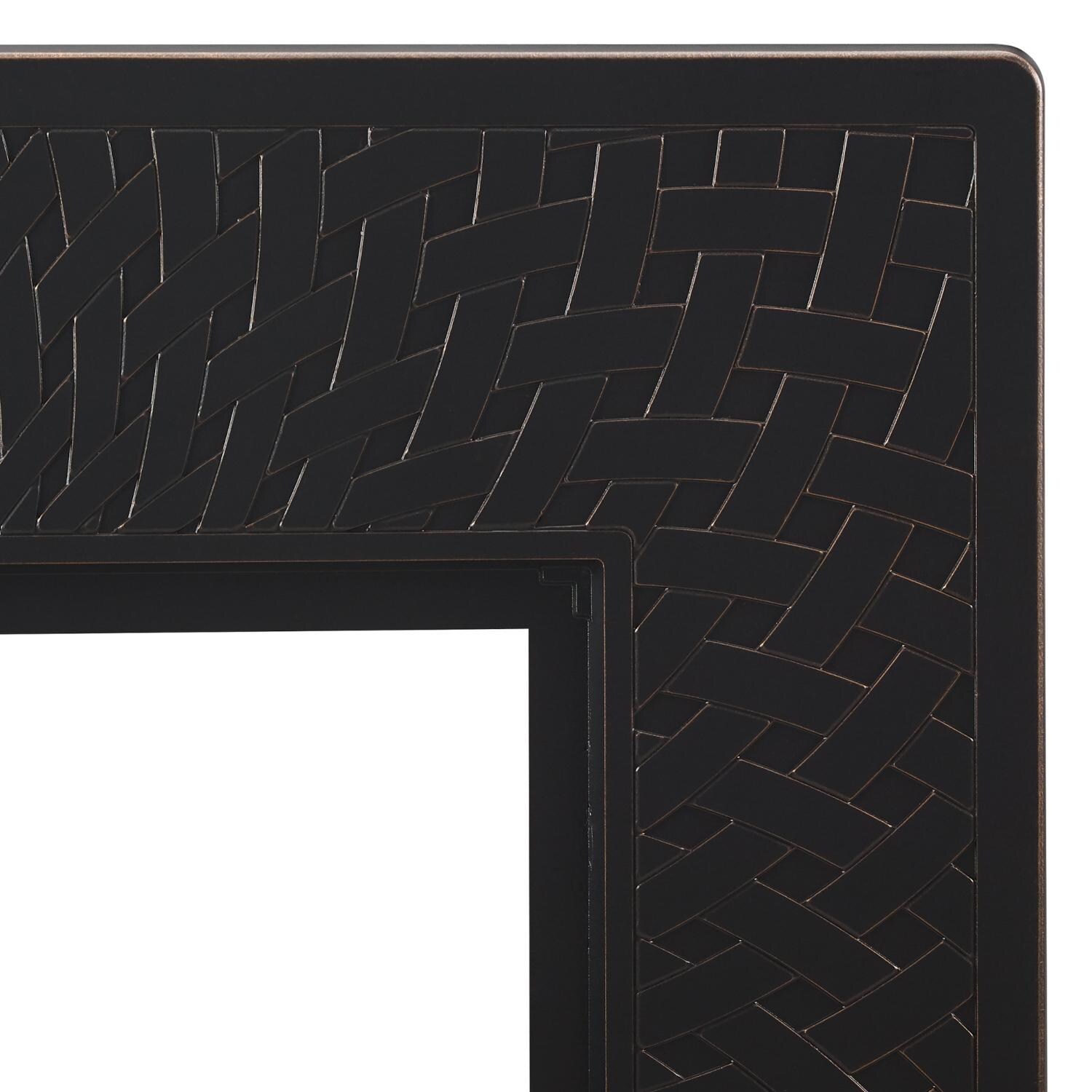 Ultimate Patio 63182-NG Palm Way 48-Inch Rectangular Aluminum Natural Gas Fire Pit - Detail 2 thumbnail