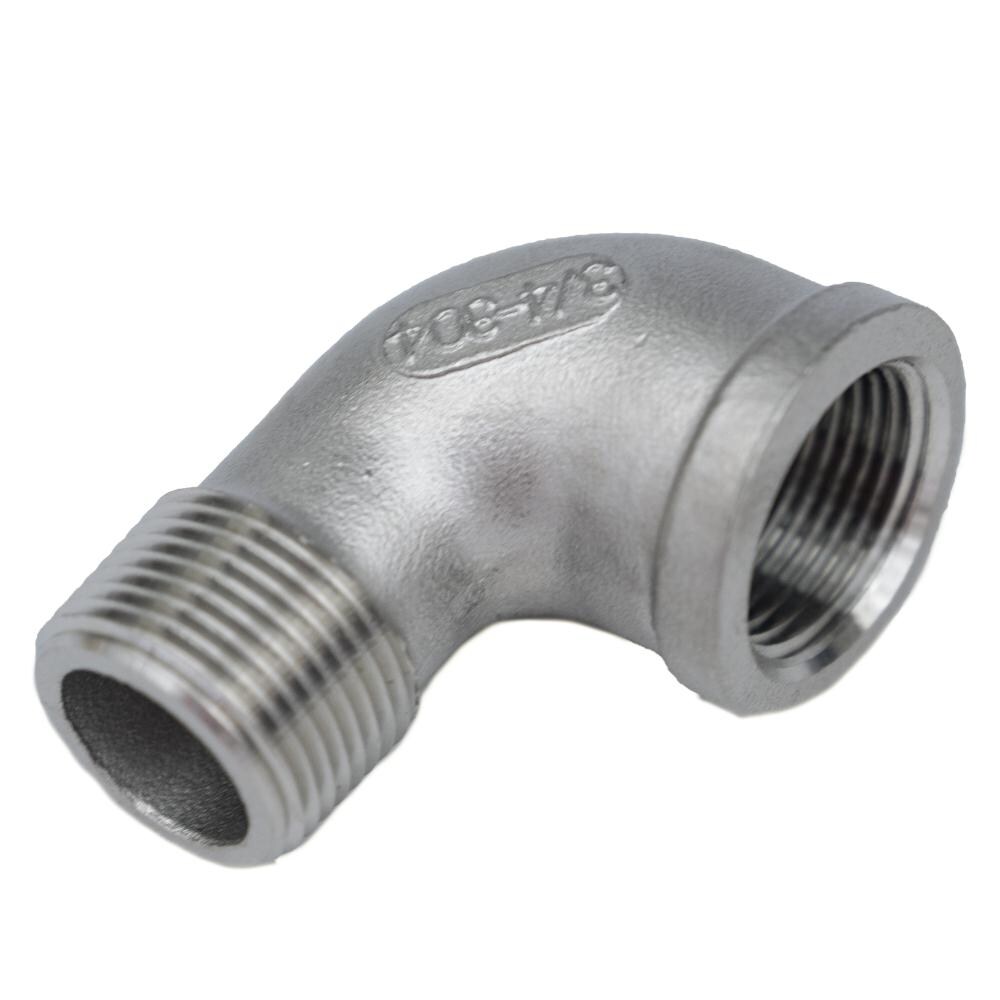 Lakeview Outdoor Designs 3/4-Inch MIP x 3/4-Inch FIP Stainless Steel Pipe Elbow thumbnail