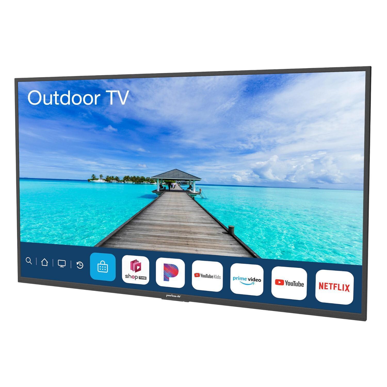 Neptune WPTV553 55-Inch Partial Sun Outdoor Smart TV - Screen - White Background thumbnail