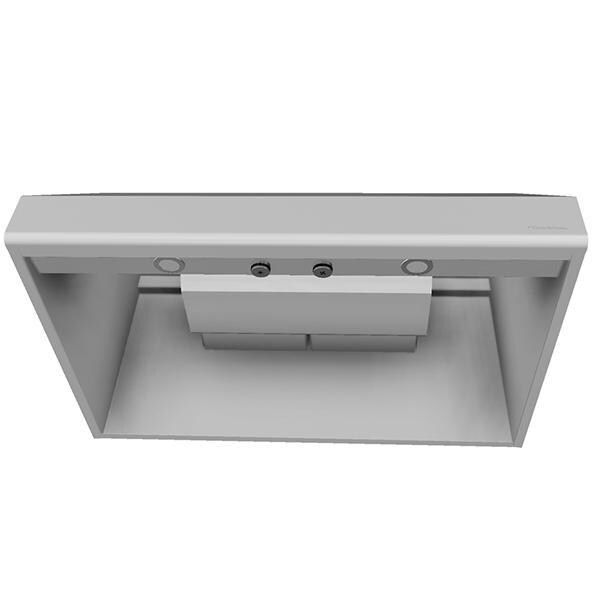Vent-A-Hood NPXH18-236 SS 36-Inch 600 CFM Nouveau Pro Wall Mount Range Hood & Duct Cover for 8 ft Ceilings - Underside thumbnail