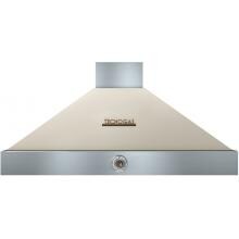 Tecnogas Superiore 48-Inch DECO Cream / Brass Wall Mount Vent Hood - 600 CFM - HD481AC-CB image