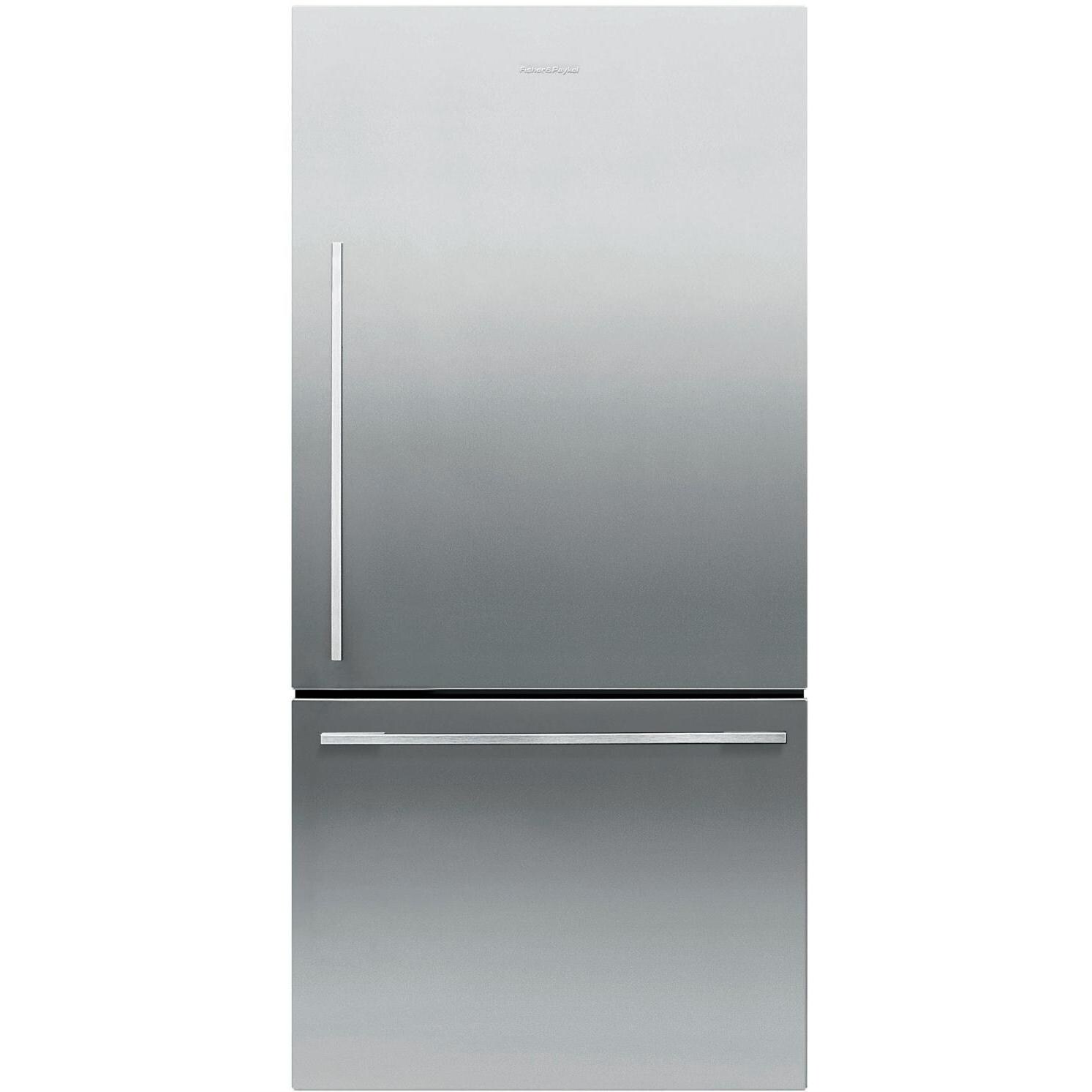 Fisher Paykel ActiveSmart 17.1 Cu. Ft. Bottom Freezer Counter Depth Refrigerator W/ RH Flat Door - Stainless Steel - RF170WDRX5