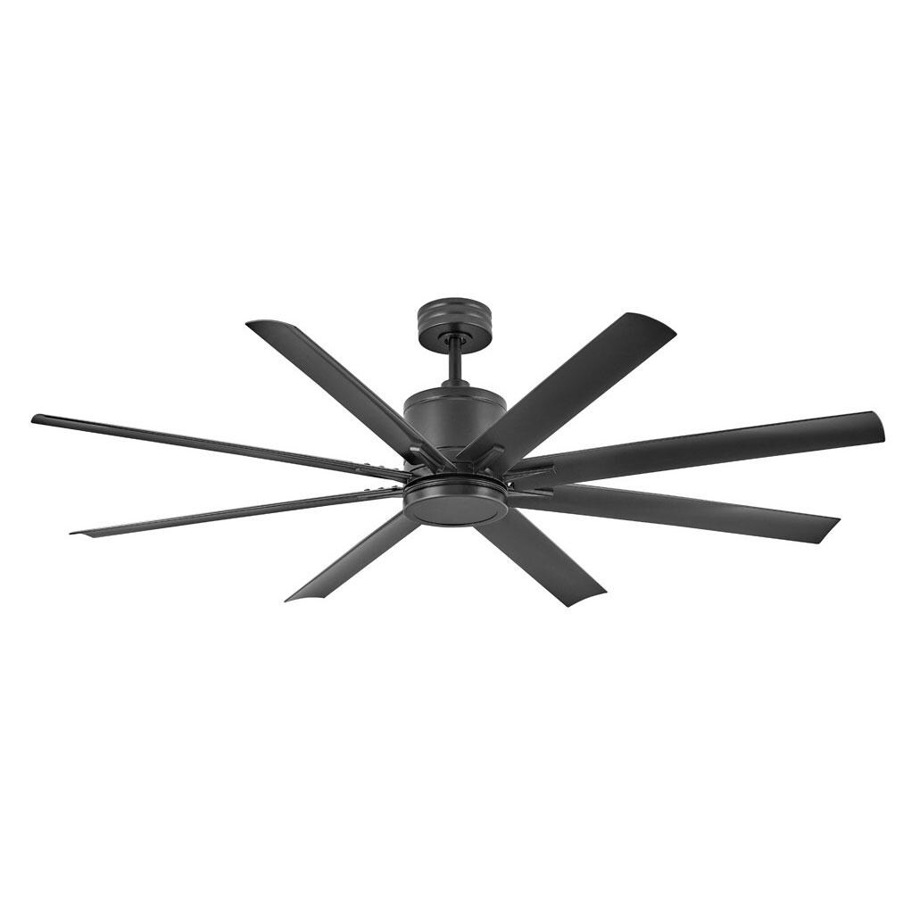 Hinkley Lighting 902466FMB-LWD Vantage 66 Inch Ceiling Fan - Matte Black - Shown Without Light Kit Installed thumbnail
