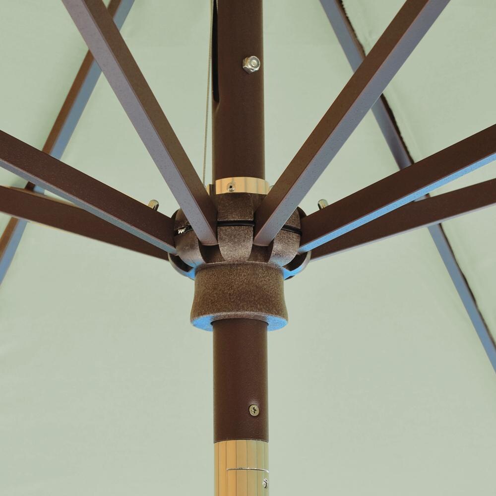 Galtech 11 Ft. Octagonal Patio Umbrella W/ Crank Lift - Hub Detail thumbnail